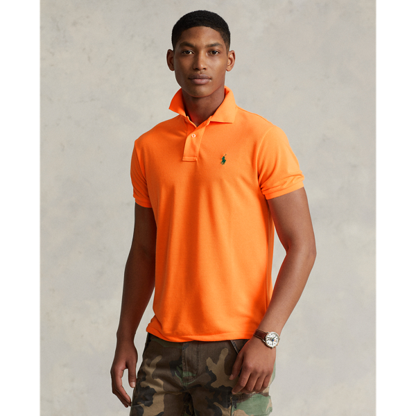 Men s Orange Polo Shirts Ralph Lauren