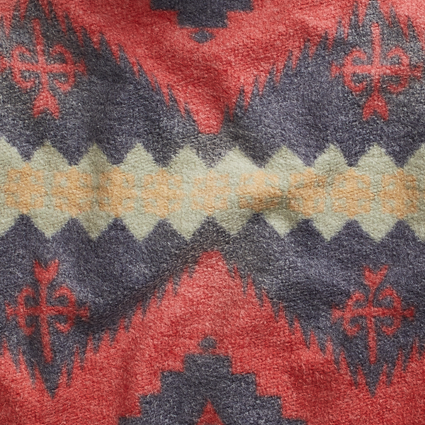 Multi Blanket Patchwork Fleece Hoodie Polo Ralph Lauren 8