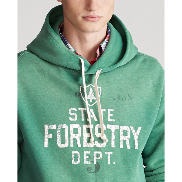 Verano Green Fleece Graphic Hoodie Polo Ralph Lauren 6