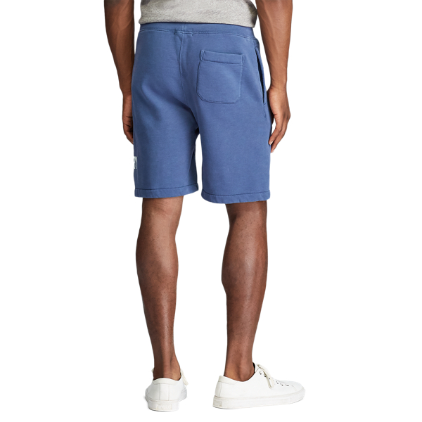 Graphic Fleece Short Polo Ralph Lauren em Clancy Blue 4