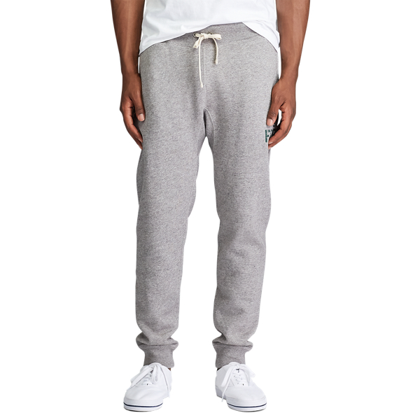 Spruce Grey Heather Graphic Fleece Jogger Polo Ralph Lauren 3