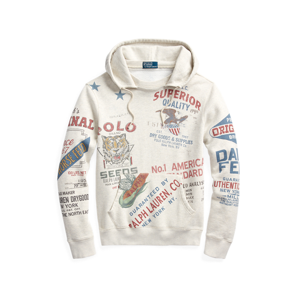 The Graphic Fleece Hoodie Polo Ralph Lauren 1