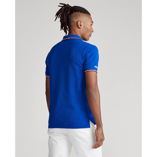 Sapphire Star Custom Slim Fit Mesh Polo Shirt Polo Ralph Lauren 5