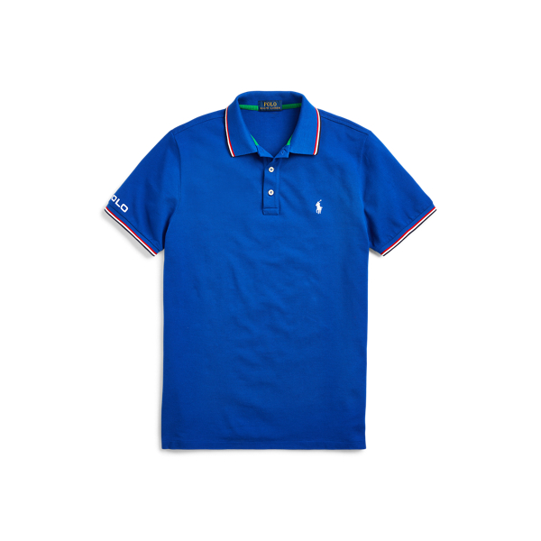 Sapphire Star Custom Slim Fit Mesh Polo Shirt Polo Ralph Lauren 2