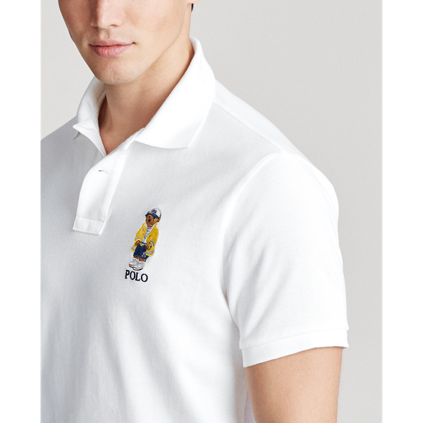 Polo CP-93 Polo Bear coupe ajust&eacute;e Polo Ralph Lauren en Blanc 5