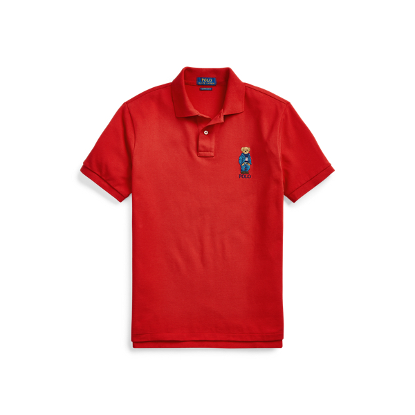 RL 2000 Red Custom Slim Fit Bear Polo Polo Ralph Lauren 2
