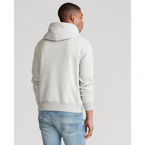 Andover Heather Denim Bear Fleece Hoodie Polo Ralph Lauren 5