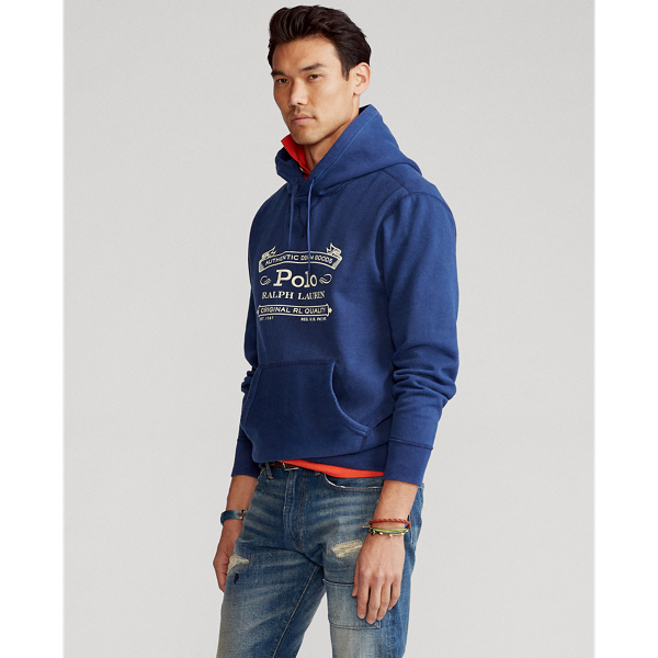 Cruise Navy Fleece Graphic Hoodie Polo Ralph Lauren 4