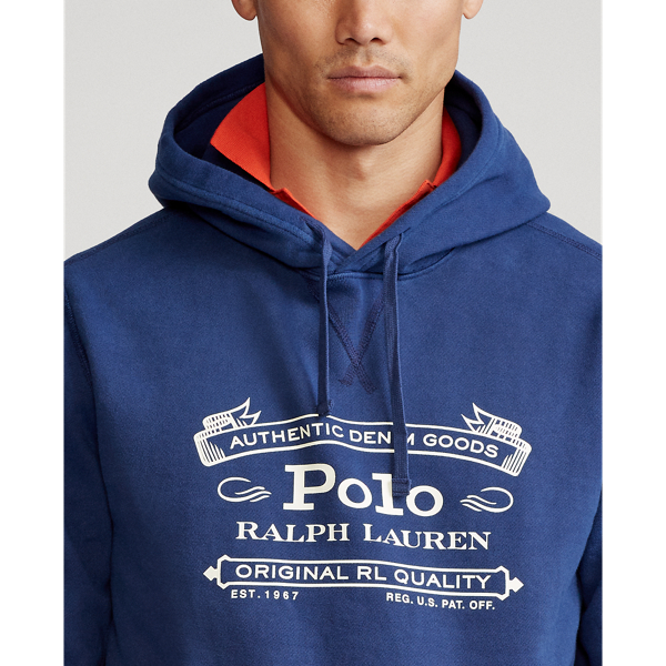 Cruise Navy Fleece Graphic Hoodie Polo Ralph Lauren 6