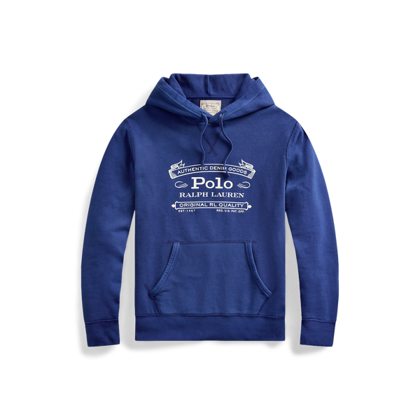 Cruise Navy Fleece Graphic Hoodie Polo Ralph Lauren 2