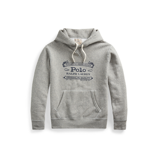 Fleece Graphic Hoodie Polo Ralph Lauren em 1
