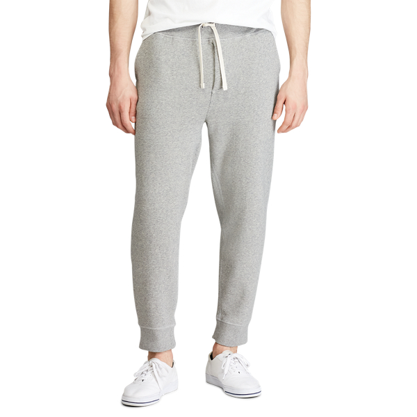 Dark Vintage Heather Garment-Dyed Fleece Jogging Bottoms Polo Ralph Lauren 3