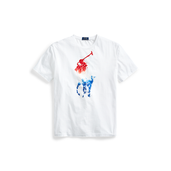 Classic Fit Big Pony T-Shirt Polo Ralph Lauren 1
