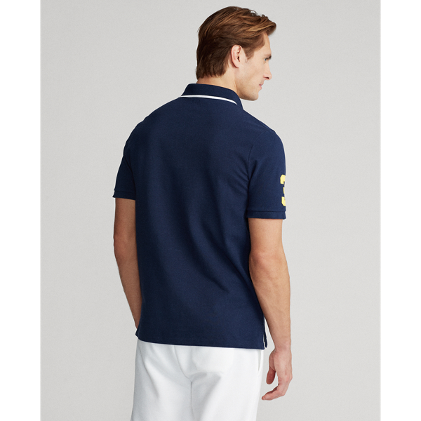 Cruise Navy Classic Fit Mesh Polo Shirt Polo Ralph Lauren 4