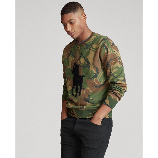 British Elmwood Camo Big Pony Camo Sweatshirt Polo Ralph Lauren 4