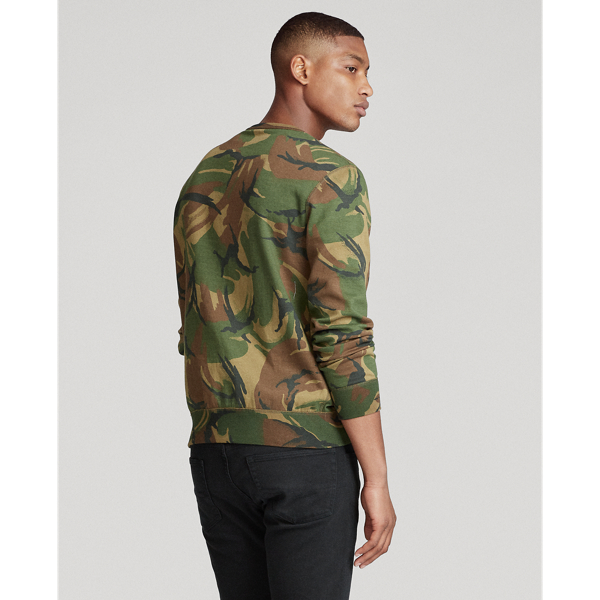 British Elmwood Camo Big Pony Camo Sweatshirt Polo Ralph Lauren 5