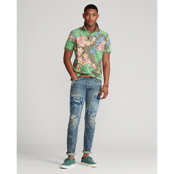 Surplus Tropical Custom Slim Fit Floral Polo Polo Ralph Lauren 3