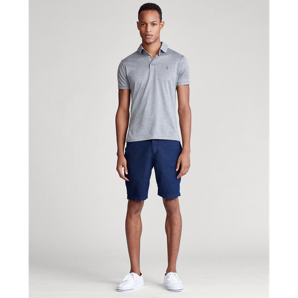 Tonal Polka Dot Custom Slim Fit Jersey Polo Polo Ralph Lauren 3