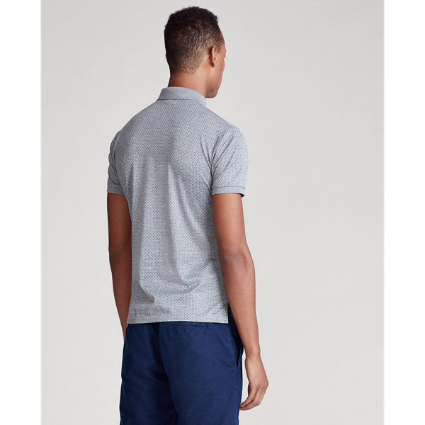 Tonal Polka Dot Custom Slim Fit Jersey Polo Polo Ralph Lauren 4