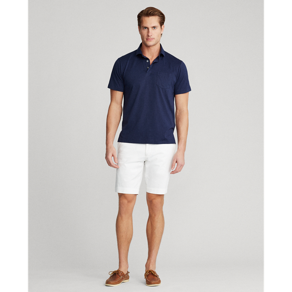Refined Navy Custom Slim Fit Jersey Polo Shirt Polo Ralph Lauren 3