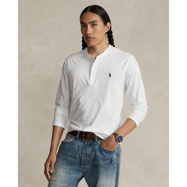 Ralph lauren henley long sleeve on sale