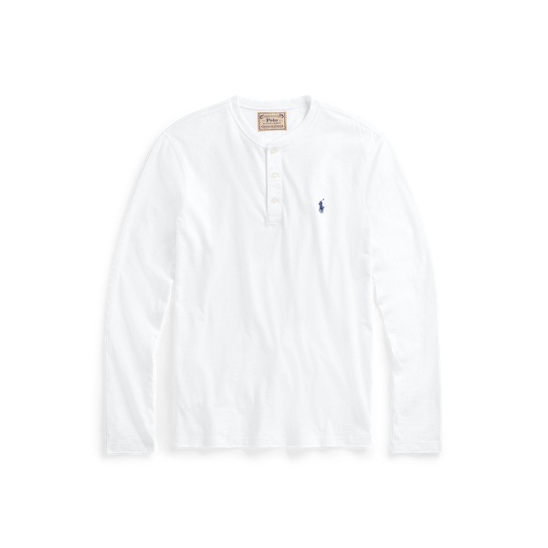 Slub Jersey Henley Shirt