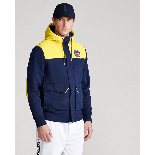 Slicker Yellow/Newport Na Fleece Hybrid Jacket Polo Ralph Lauren 5