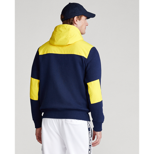 Slicker Yellow/Newport Na Fleece Hybrid Jacket Polo Ralph Lauren 6