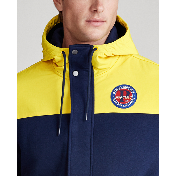Slicker Yellow/Newport Na Fleece Hybrid Jacket Polo Ralph Lauren 7