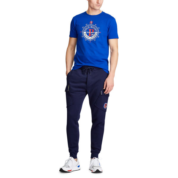 Newport Navy Fleece Cargo Jogger Polo Ralph Lauren 2