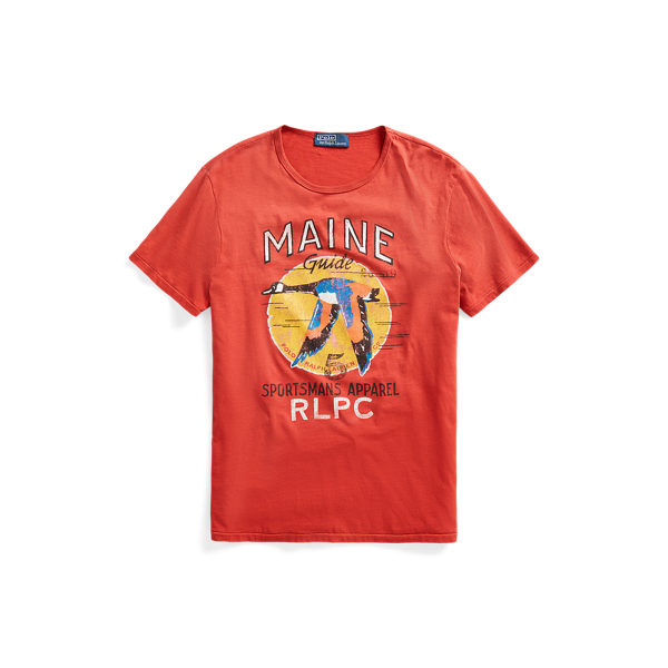 Custom Slim Graphic T-Shirt Polo Ralph Lauren in 1
