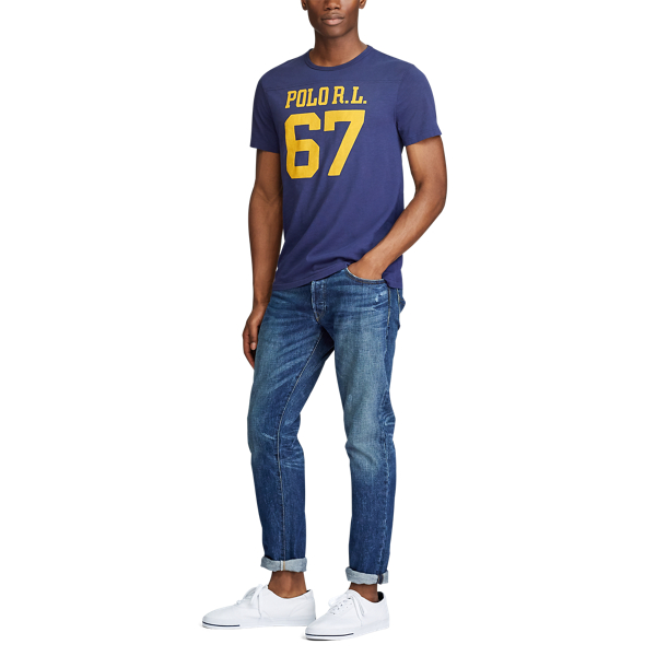Cruise Navy Custom Slim Logo T-Shirt Polo Ralph Lauren 2