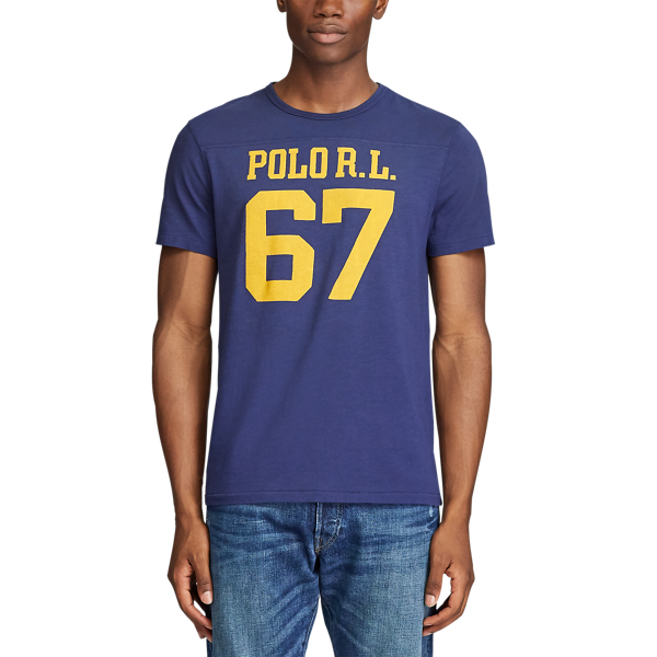 Cruise Navy Custom Slim Logo T-Shirt Polo Ralph Lauren 3