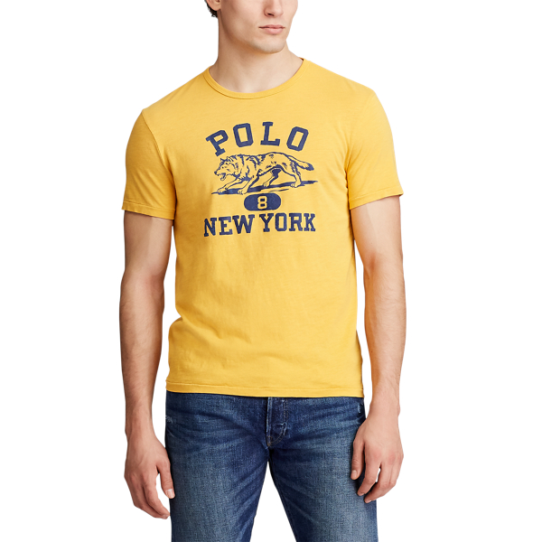 Gold Bugle Custom Slim Graphic T-Shirt Polo Ralph Lauren 3