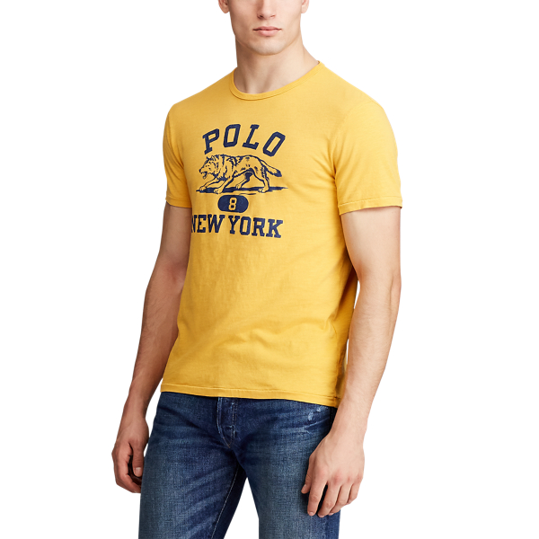 Gold Bugle Custom Slim Graphic T-Shirt Polo Ralph Lauren 5