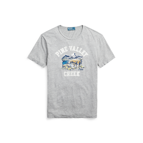 T-shirt graphique coupe ajust&eacute;e Polo Ralph Lauren en 1