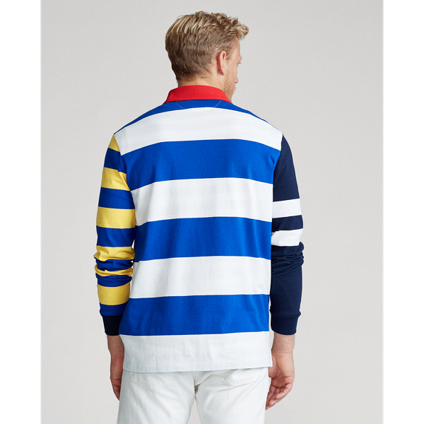 Classic Fit Rugby Shirt Polo Ralph Lauren in Sapphire Star Multi 4
