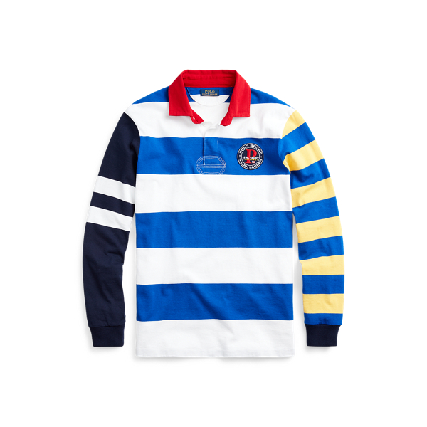 Classic Fit Rugby Shirt Polo Ralph Lauren in Sapphire Star Multi 2