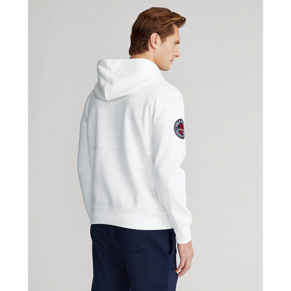White Polo Sport Double-Knit Hoodie Polo Ralph Lauren 4