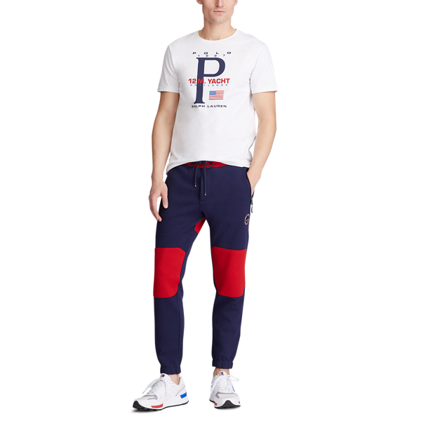 Cruise Navy Multi Polo Sport Double-Knit Jogger Polo Ralph Lauren 2