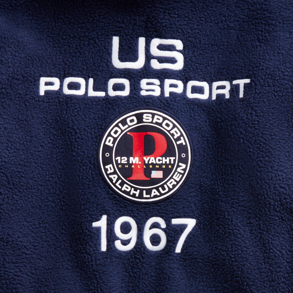 Sweat &agrave; capuche Polo Sport molleton Polo Ralph Lauren en Marine croisi&egrave;re 6