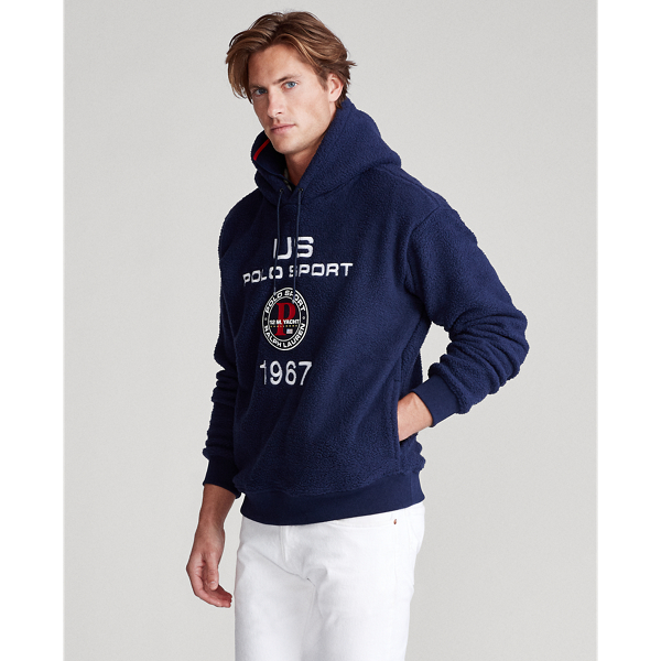 Sweat &agrave; capuche Polo Sport molleton Polo Ralph Lauren en Marine croisi&egrave;re 3