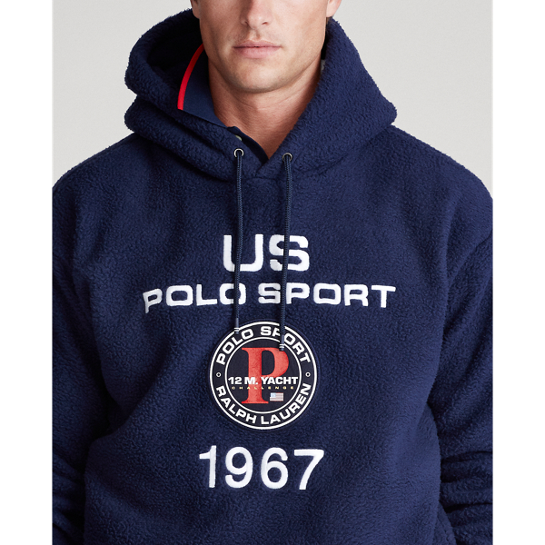 Sweat &agrave; capuche Polo Sport molleton Polo Ralph Lauren en Marine croisi&egrave;re 5