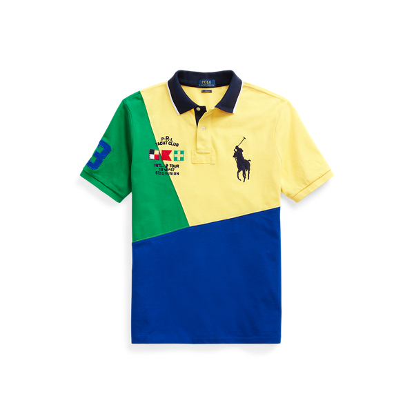 Custom Slim Fit Mesh Polo Polo Ralph Lauren 1