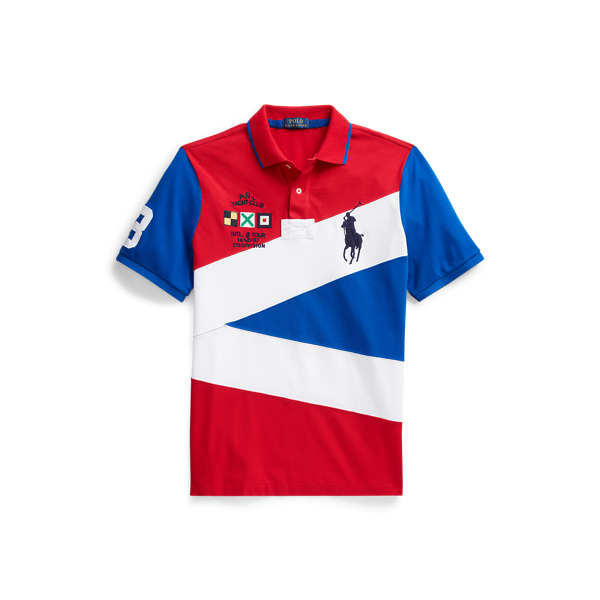 Custom Slim Fit Mesh Polo Polo Ralph Lauren 1