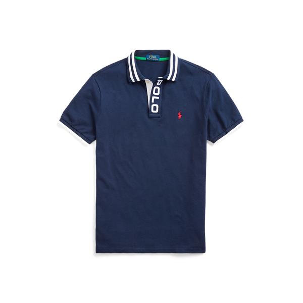 Custom Slim Fit Mesh Polo Polo Ralph Lauren 1
