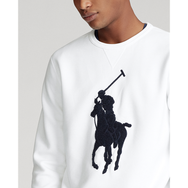 【送料&関税込】Polo Ralph Lauren Classic Pony Crewneck Polo Ralph Lauren Big & Tall Leather Pony Double-Knit