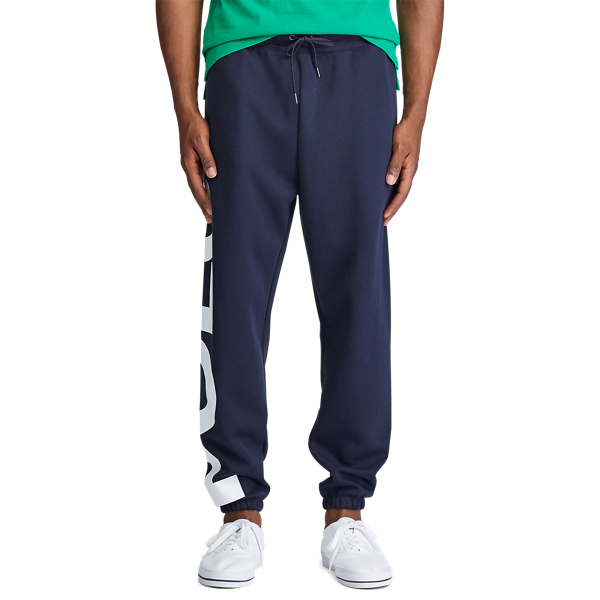 Aviator Navy Multi Double-Knit Logo Jogger Polo Ralph Lauren 3