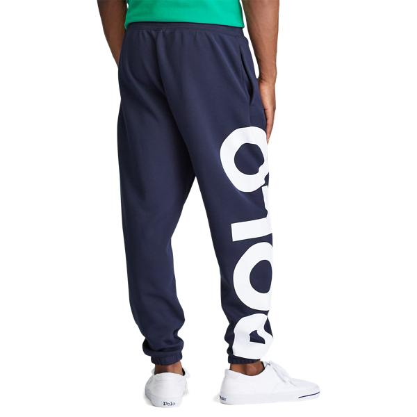 Aviator Navy Multi Double-Knit Logo Jogger Polo Ralph Lauren 4
