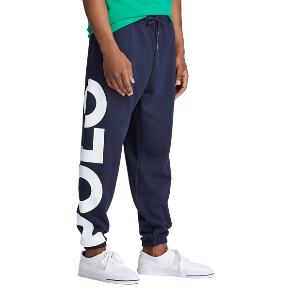 Aviator Navy Multi Double-Knit Logo Jogger Polo Ralph Lauren 5